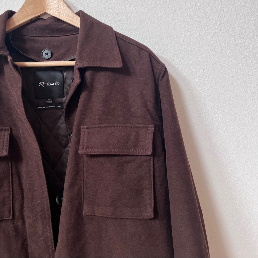 Madewell Moleskin Field Jacket with Patch Pockets $298